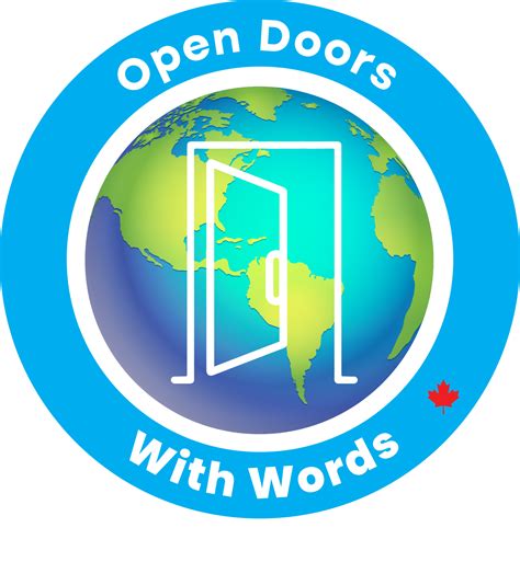 another word for open doors.